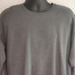 Men's Fleece Crewneck Sweatshirt Gray Size Large Fruit Of The Loom