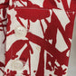 Avenue Stretch Women's Plus 18/20 Red White Tropical Floral Shirt Cotton Button