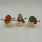 Hallmark Keepsake 1999 Christmas Ornament The Snowmen of Mitford Set of 3 Vtg