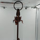 Red Cast Iron Rabbit Votive Candle Holders Chimney Wall Sconces 23" Vintage