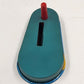 Set of 3 Tin Litho Toy Noisemakers 4.5" Circus Party Grinders 1940s Vintage