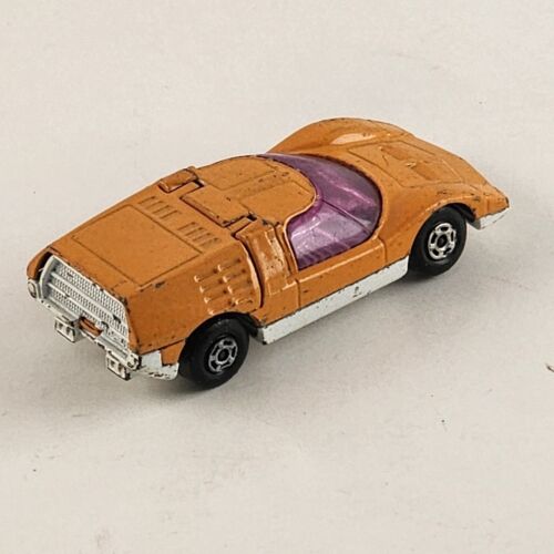 Matchbox 1971 Superfast Mazda RX500 Orange Diecast No 66 England Vintage