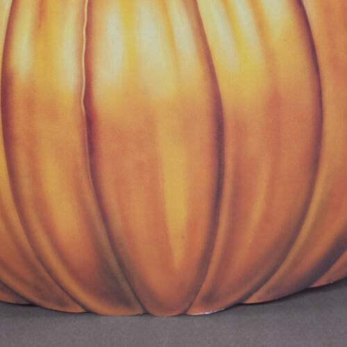 Beistle Co Halloween Pumpkin Large Die Cut Double Sided USA Vintage NOS 24"x20"