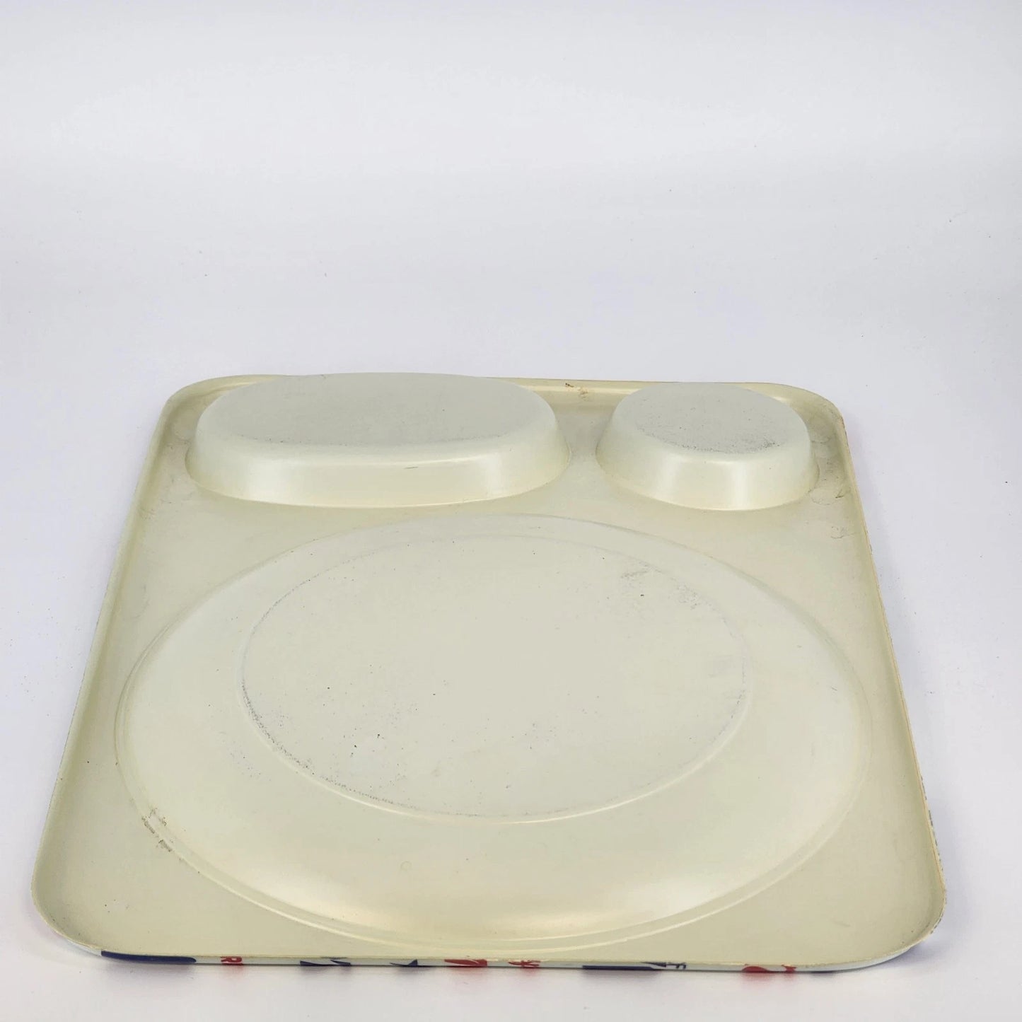 1976 Bicentennial American Independence 3 Section Serving Tray