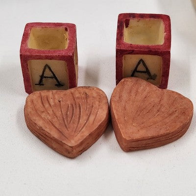 Cherished Moments AT-931 Bears Tea Time Mini Resin Tea Set 1995 Figurines