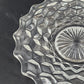Fostoria American Glass Salad Plate 7.75 Inch Starburst Pattern