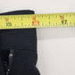 SK & Company Solid Black Silk Pleated Front Dress Pants Size 12 Side Zip China
