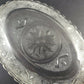 Anchor Hocking Sandwich Glass Bowl Oblong Oval Clear Pressed 8½” Long Vintage