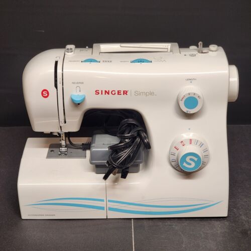 Singer Simple Sewing Machine E99670 50T8 Manual Dial Foot Pedal Power Cord Cover