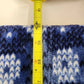 Northeast Outfitters Aztec Throw Blanket Blue White 48x60 Polyester