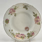 Rosenthal RC Monbijou Rim Soup Bowl Pink Roses Gold Trim Bavaria China