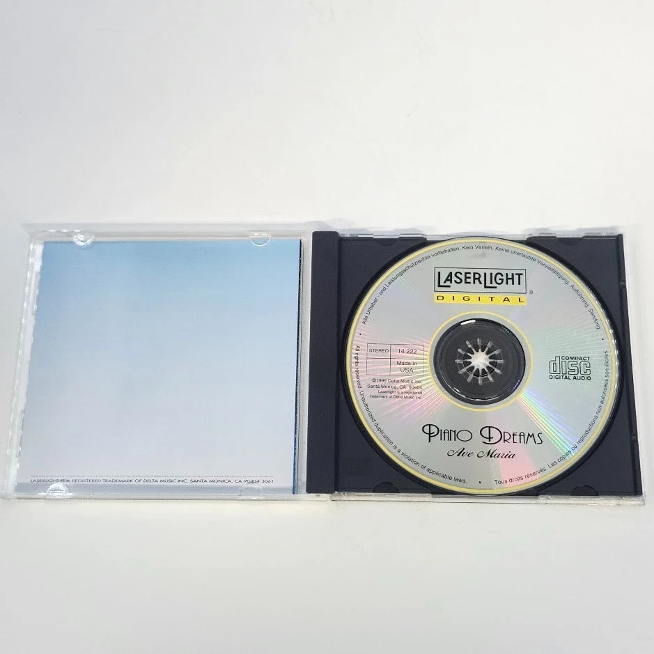 LaserLight Classical 2 CD Piano Dreams Ave Maria Meditation Relaxation Vol 2 Vtg