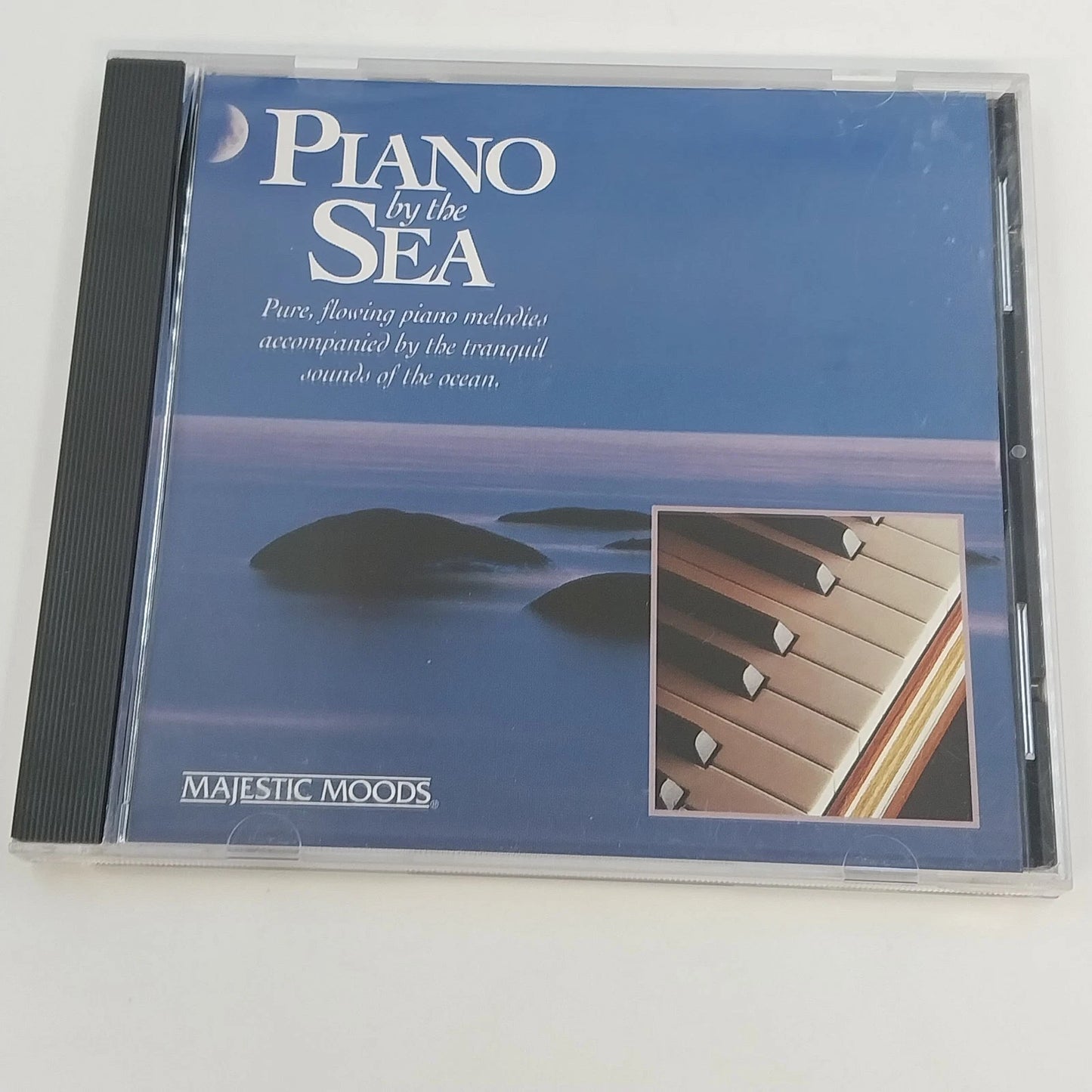 Majestic Moods By the Sea Harp Piano Guitar Flute 4 CD Lot Ocean Sounds