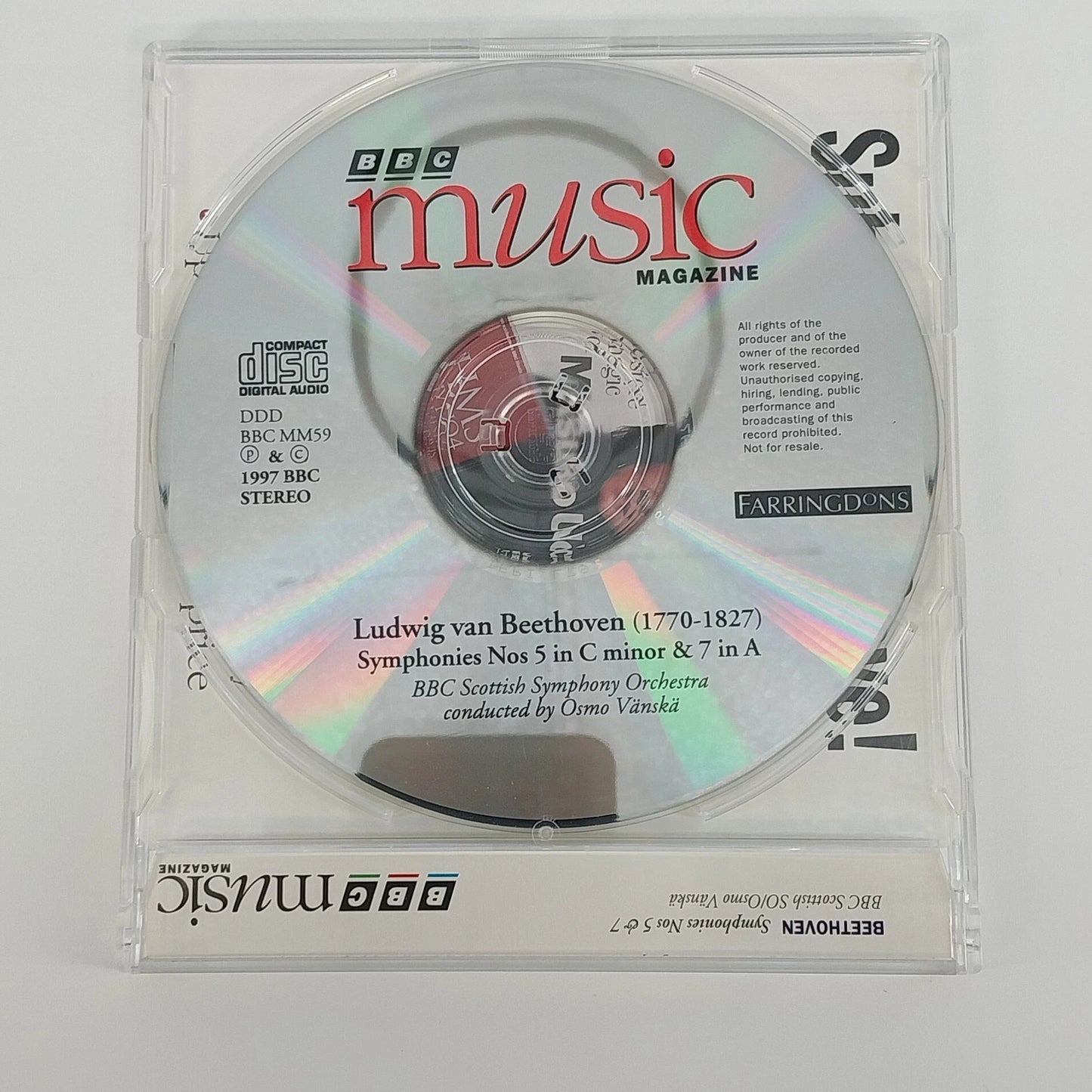 Classical Music CD Lot of 7 BBC Music Magazine String Quartet Symphony Vintage