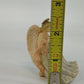 Praying Angel White Pink Resin Figurine Textured Halo 5" United Design Corp USA
