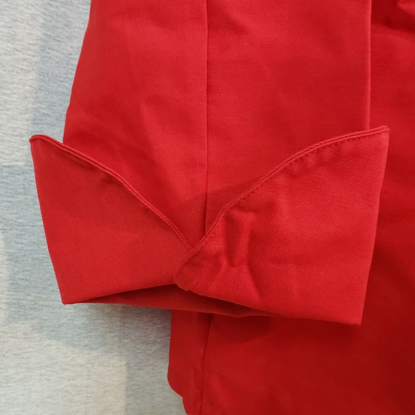 Fame Fabrics 30405 C10P Red 2XL Chef Coat 10 Button