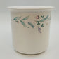 Pfaltzgraff April Medium Canister with Lid Stoneware Storage Jar 8.75"