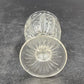 7 Cordial Shot Glasses Clear Pedestal Early American Pattern Glass Assorted 4"