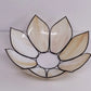 Vintage Slag Glass Tulip Pendant Lamp Shade 17 Inch Brass Fitter