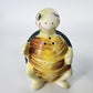 Winking Green Turtle Salt & Pepper Shakers Ceramic Kitchen Decor 1950's Japan