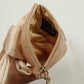 Jessica Simpson Pink Silk Wristlet Mini Purse with Bow Baguette Style Bag China