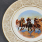 Wittnauer Collectors Guild Plate IF15 A Dash for the Timber Remington Bone China