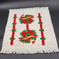 Cannon Terry Kitchen Towel Christmas Bells Ribbon Holiday Tea Dish Cloth 24" USA