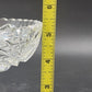 American Brilliant Hand Cut Glass Lead Crystal Pedestal Compote Candy Dish 5.25"