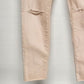 NWT Stitch Star Pink Skinny Jeans 28" Waist 27" Inseam Size 6 Women Torn Knees