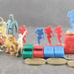 Cracker Jack Toys Army Men Miniatures Cars Cowboy Vintage Pirate Football Game