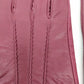 Maroon Leather Driving Gloves J Crew Red Ladies Lined New Winter Size Large