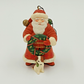 2 Hallmark Keepsake 1997 Christmas Ornaments SANTA'S FRIEND and Prize Topiary