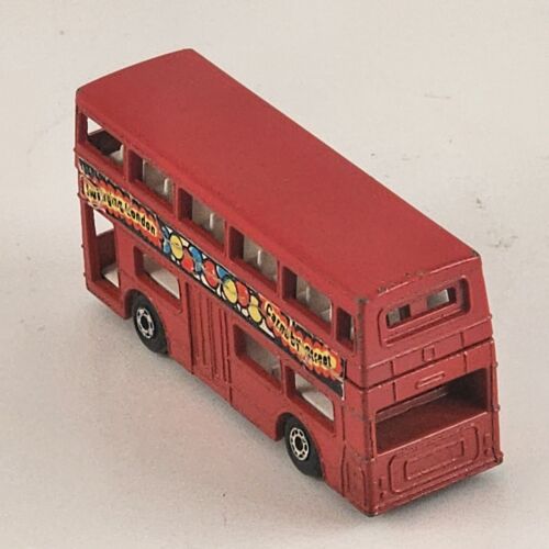 Matchbox Superfast The Londoner Red Double Decker Bus No 17 England 1972