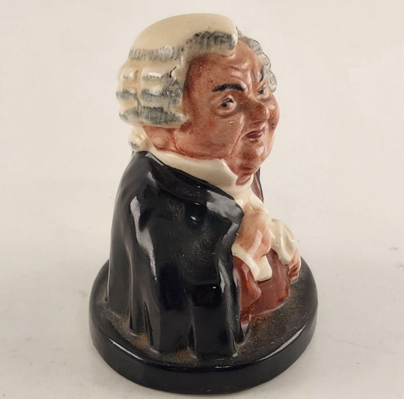 Buz Fuz Royal Doulton Figurine Tony Weller Miniature Bust Pickwick Dickens 2.5"