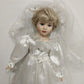 Tracie Limited Collection Le Cheri Genuine Porcelain 21" Bride Doll Vintage