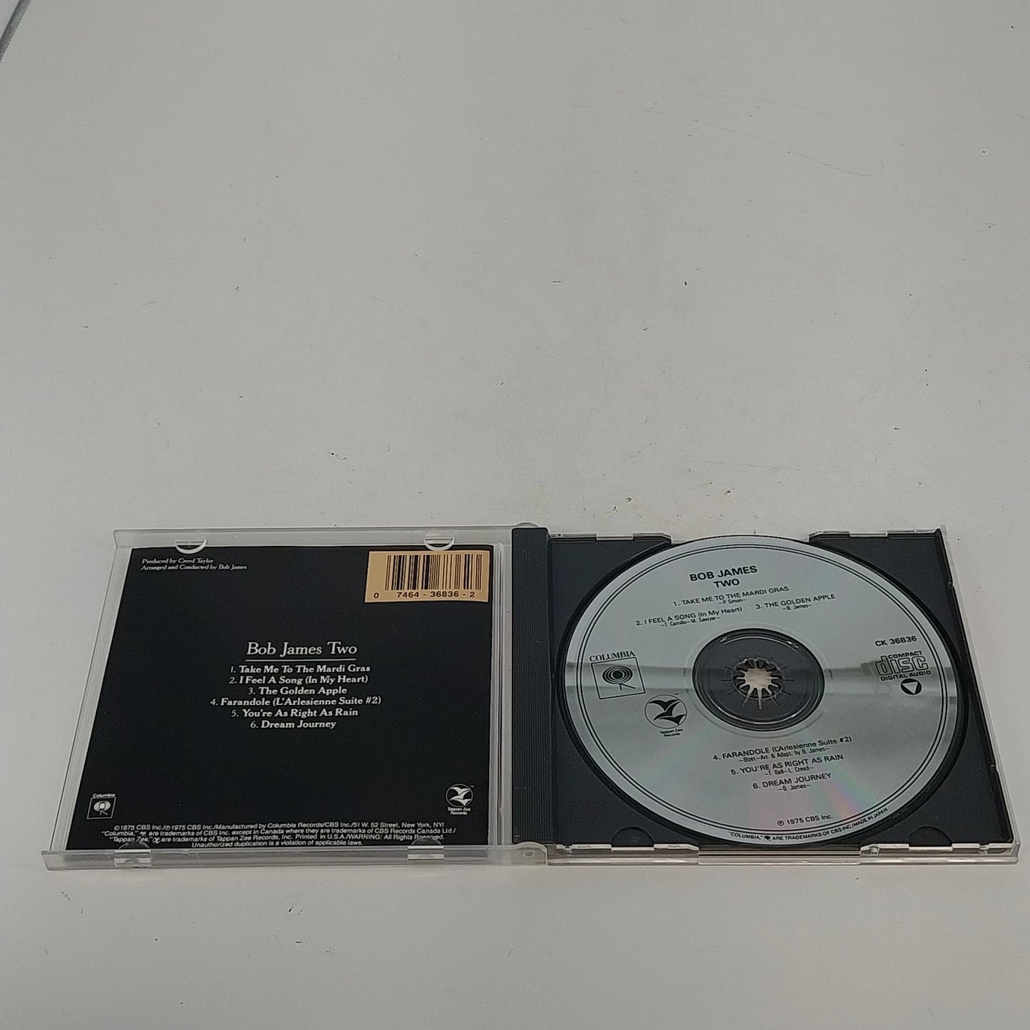 Bob James Two CD 1975 Jazz Fusion Digitally Mastered Tappan Zee Patti Austin USA