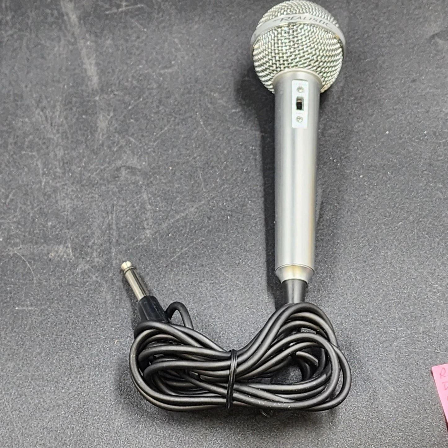 Realistic Cardioid Dynamic Microphone 33-1073A Vintage Corded Mic NIB