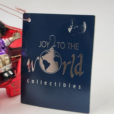 Kurt Adler 1999 Ornament Blown Glass Ray Stevens Everything Is Beautiful Joy to The World
