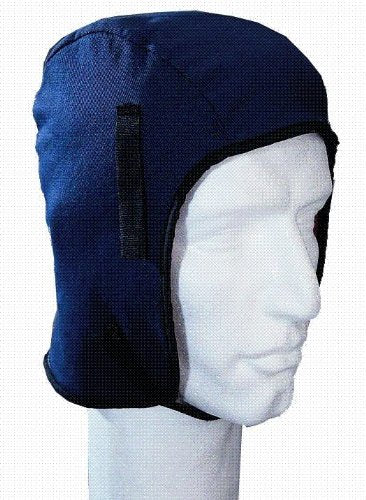 Helmet Liner Long Nape Sheep Lined Moderate Cold Navy One Size
