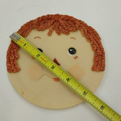 Popular Imports Mini Tea Set Raggedy Ann Style USA 1994 Collectible 5.25"