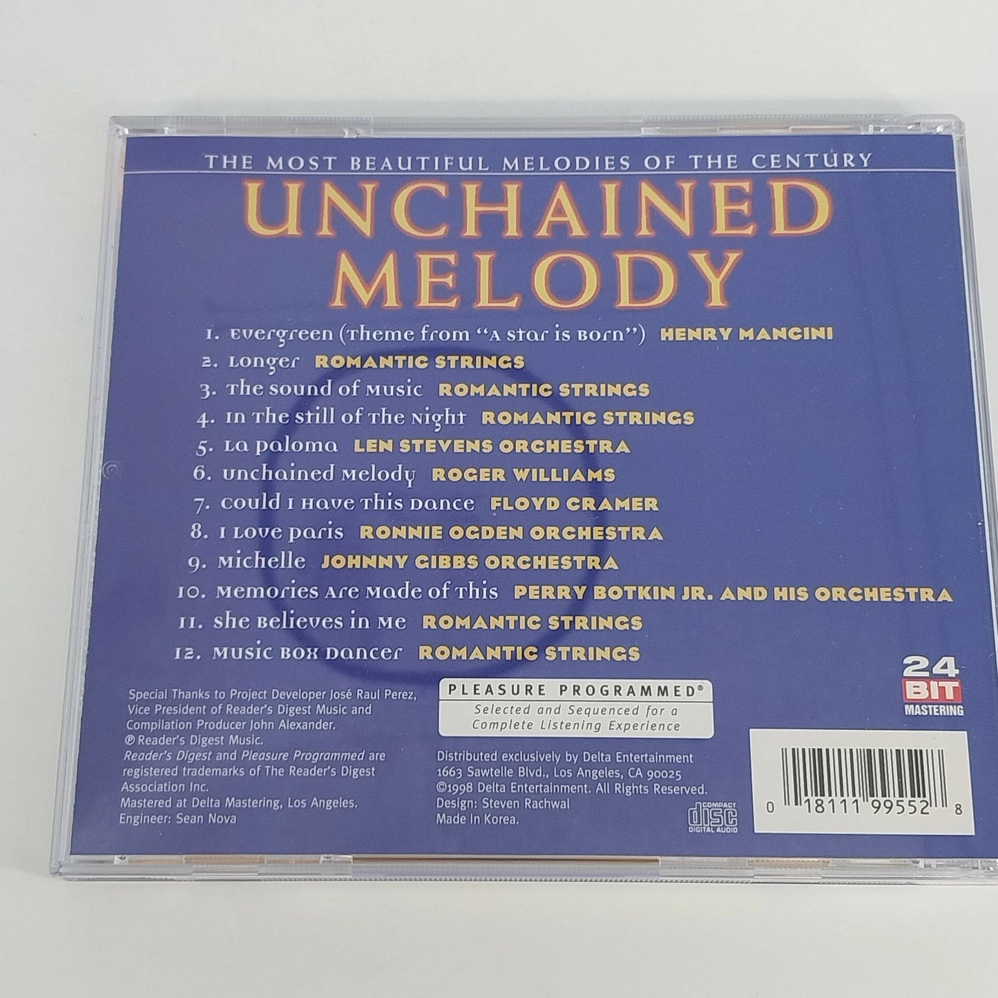 When I Fall In Love 3 CD Box Set Reader's Digest Most Beautiful Melodies 1998