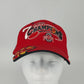 Ohio State Buckeyes 7 Time National Champions Red Cap Hook Loop Adjustable Hat