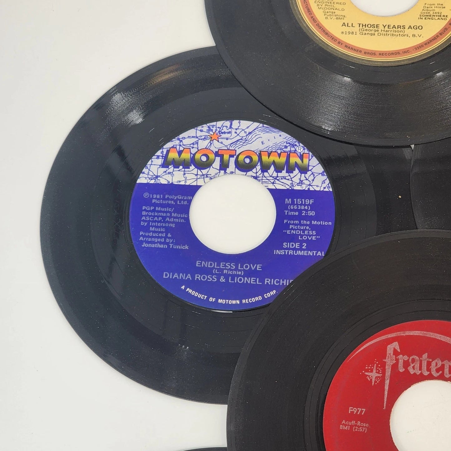 11 pcs 45 RPM Vinyl Records 60s–70s Rock Pop Steppenwolf / Carpenters Craft Lot