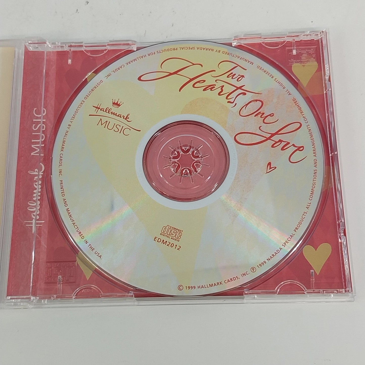 Hallmark Music Two Hearts One Love Instrumental Various Artists CD 1999 Narada