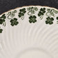 Two Cup Saucers Original Shamrock Pattern Tuscan Fine English Bone China 1907