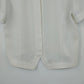 Liz Claiborne White Sheer Button Front Blouse Women's Small Short Sleeve Top