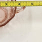 Anchor Hocking Mayfair Pink Depression Glass Mug Open Rose Floral Cup