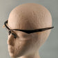 Jackson Safety Nemesis V30 Safety Glasses Black Frame Clear Lens 19804 ANSI Z87+