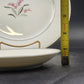 Noritake Crest 5 Piece Place Setting Lily of the Valley 5421 Platinum Trim Vtg