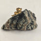 Miniature Pixie Imp Gnome Black Stone Rock Figure Piske England 1950 Tourmaline